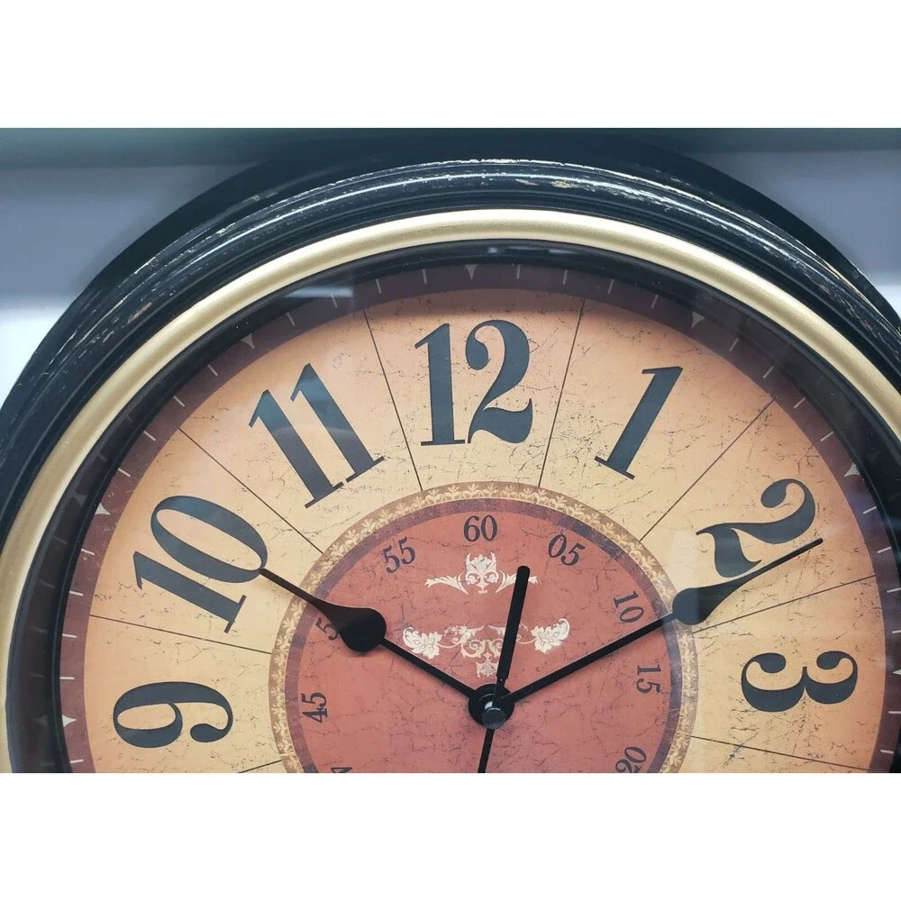 Kitchen Plastic Decorative Wall Clock,12